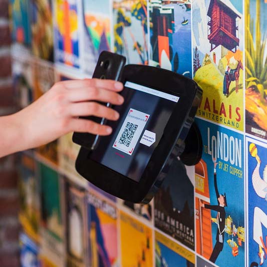 Can the camera of POS be used for bar code scanning?